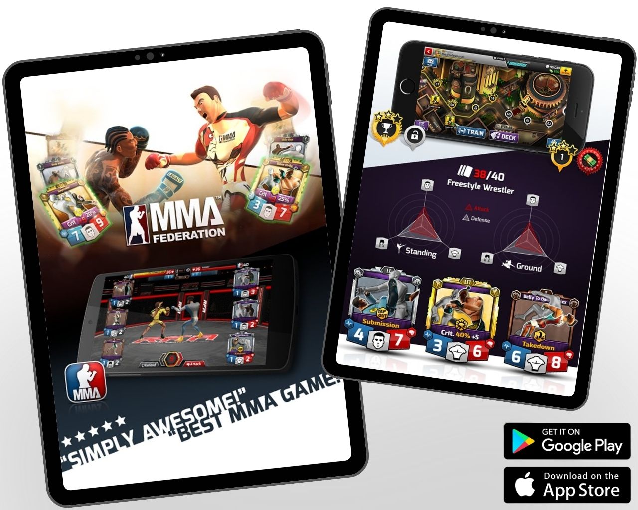 MMA Federation paid ads and launch campaign preview
