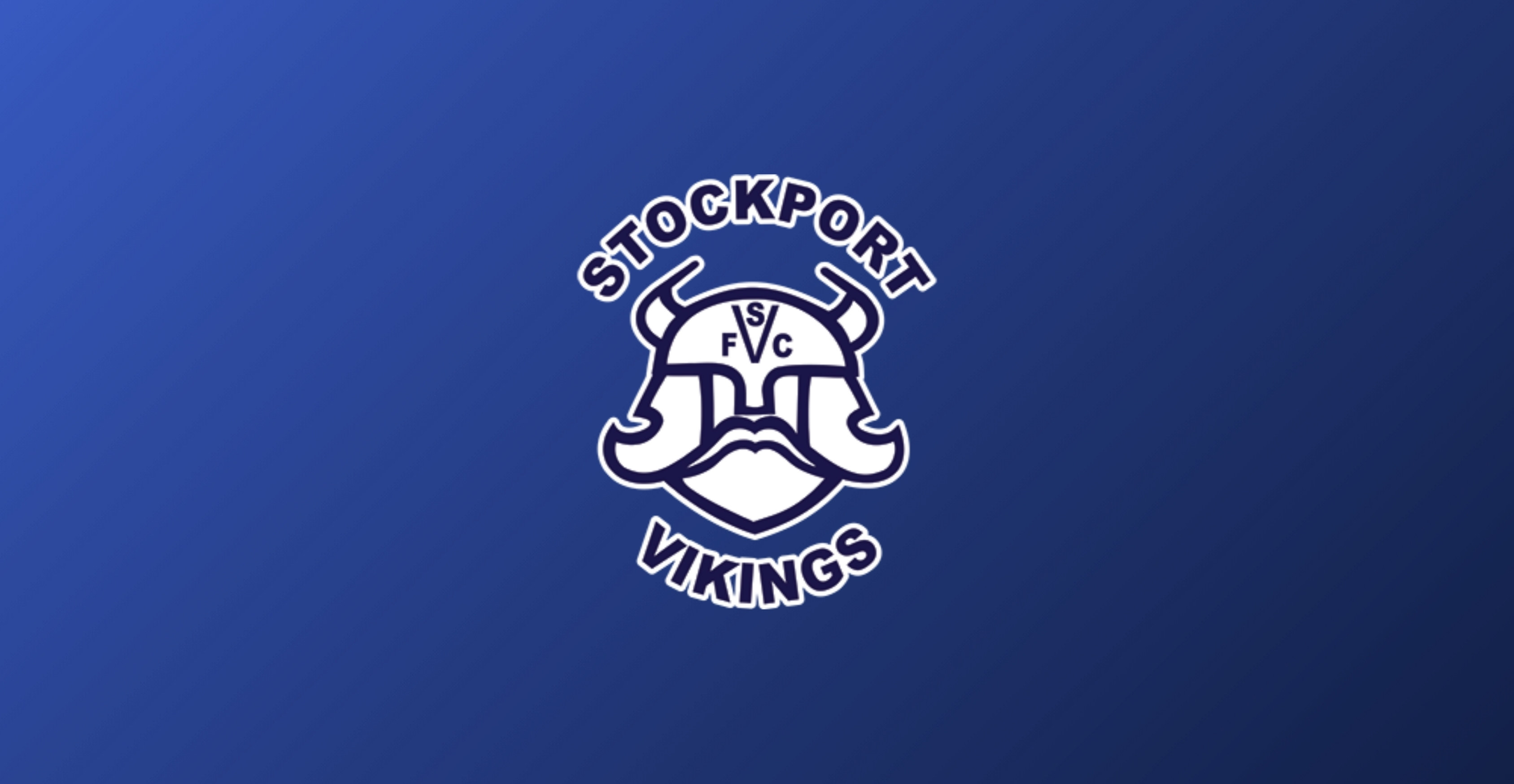 Stockport Vikings branding, social graphics or club content